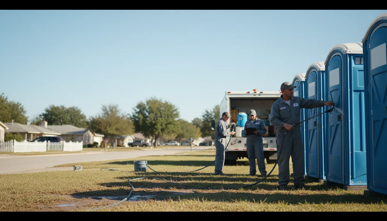 Long-Term Portable Toilet Rental in Groveport, OH near me